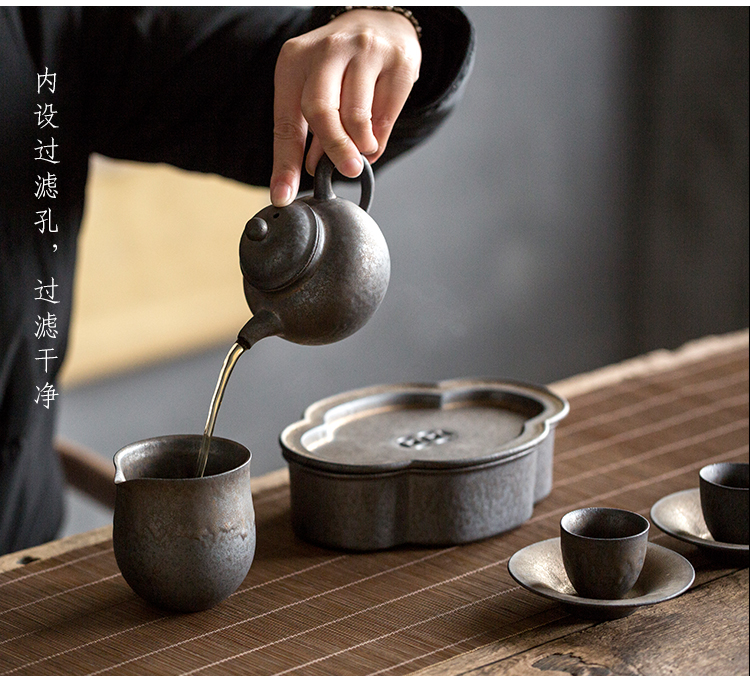 Dream ShuYu rhyme little teapot Japanese home side changed the pot of thick after restoring ancient ways ceramic tea single pot with one person