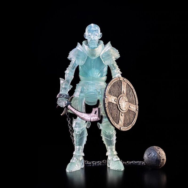 [Special Offer in Stock] Four Horsemen Mythical Legion Proxy Agent Thaibo Transparent Skeleton 7inch Action Figure