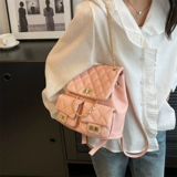 Сумка через плечо, вместительная и большая цепь, рюкзак, на цепочке