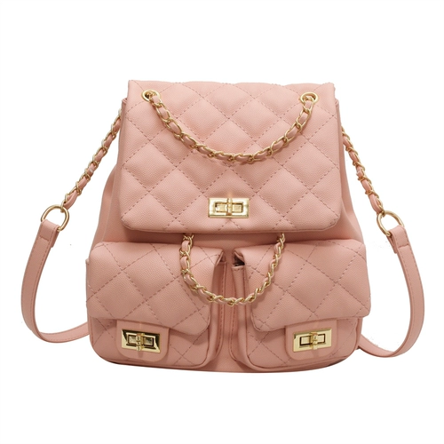 Сумка через плечо, вместительная и большая цепь, рюкзак, на цепочке