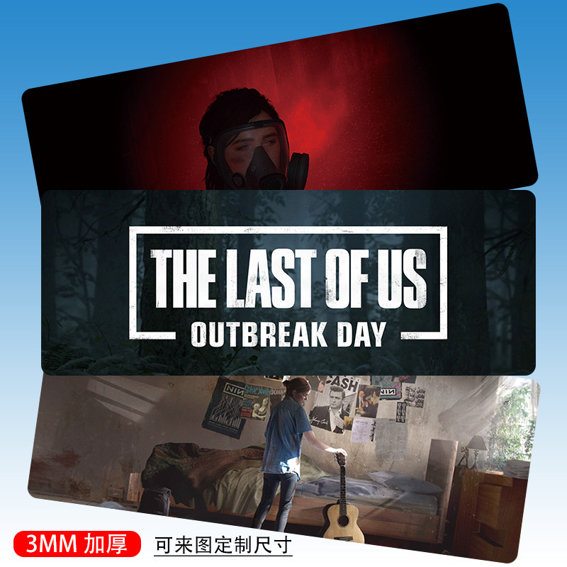 The Last of Us 2-The Last Survivor Game Peripheral Mouse Pad Oversized Notebook