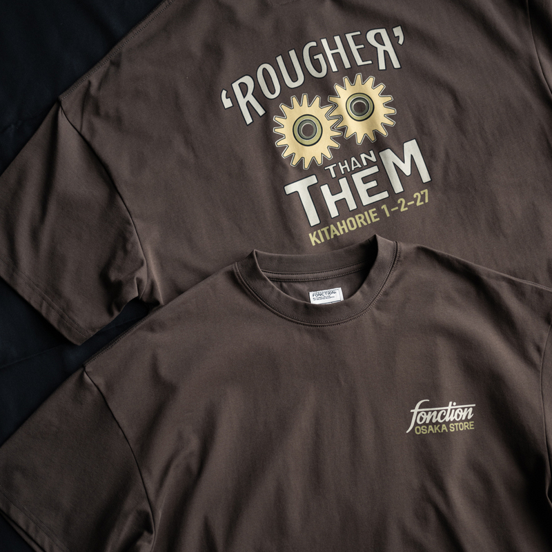 Fonction "Osaka Limited Edition" Osaka Store Limited 255g Short Wide Cut Short Sleeve T-Shirt