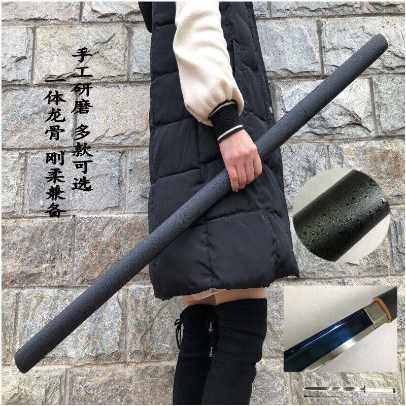 Manganese steel sword Tang Yokongquan City embroidery knife and long hard knife, long hard knife, body cold weapons vehicle without blade