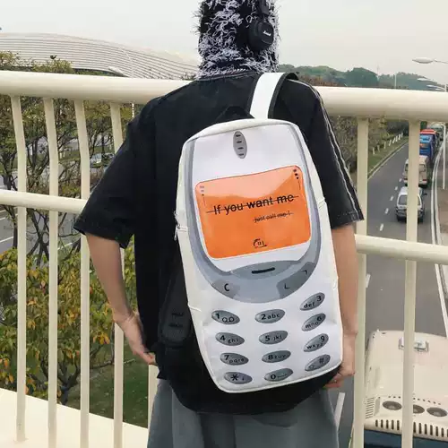 Креативный небольшой дизайнерский высококачественный школьный рюкзак, сумка через плечо, тренд сезона, подходит для подростков, подходит для студента