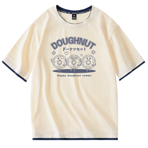 Японский летний комплект, футболка, короткий рукав, 2021 года, оверсайз, в корейском стиле