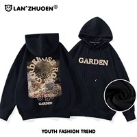 Тонкая картина маслом «Черный сад»_ZB