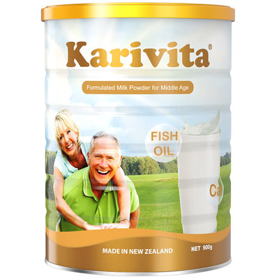 卡瑞特兹中老年奶粉提高免疫力高钙脱脂无糖补钙老人低脂牛奶粉