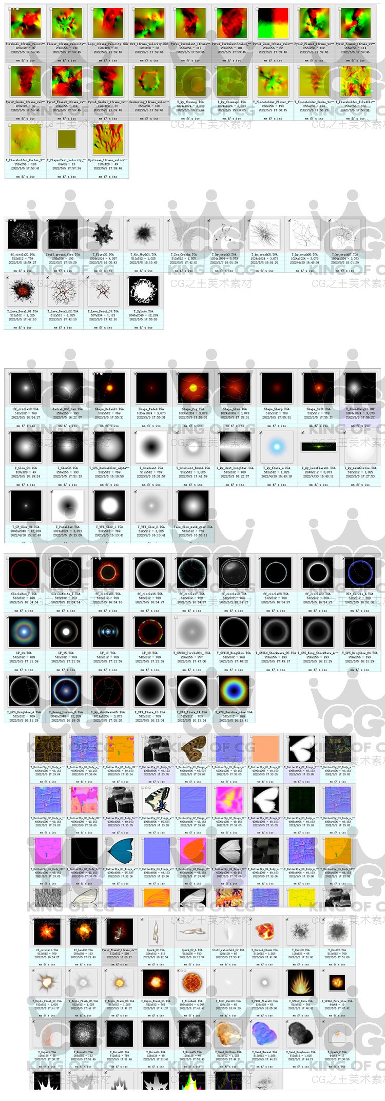 图片[11]-3d特效专用贴图素材集配套模型资源三维特效制作ue4虚幻5unity3d-cg男孩