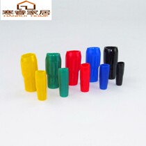 Rubber terminal rubber sleeve insulation copper nose plastic soft colour cover copper yellow green wiring pipe black protection red blue