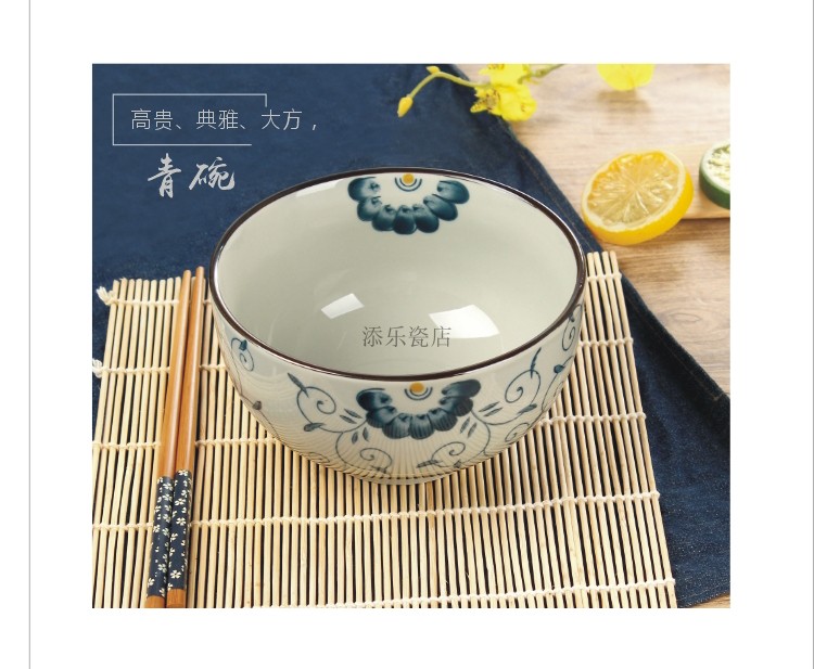 Rainbow such as bowl 6 inches wedding gift porcelain tableware glaze color under the Japanese mercifully Rainbow such as always send 6 inch bowl set to use chopsticks