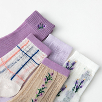 2 pairs of cutout mesh summer is also cute)