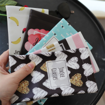 Glasses bag anti-pressure portable female simple storage bag Korea portable automatic closing sun mirror bag eye bag