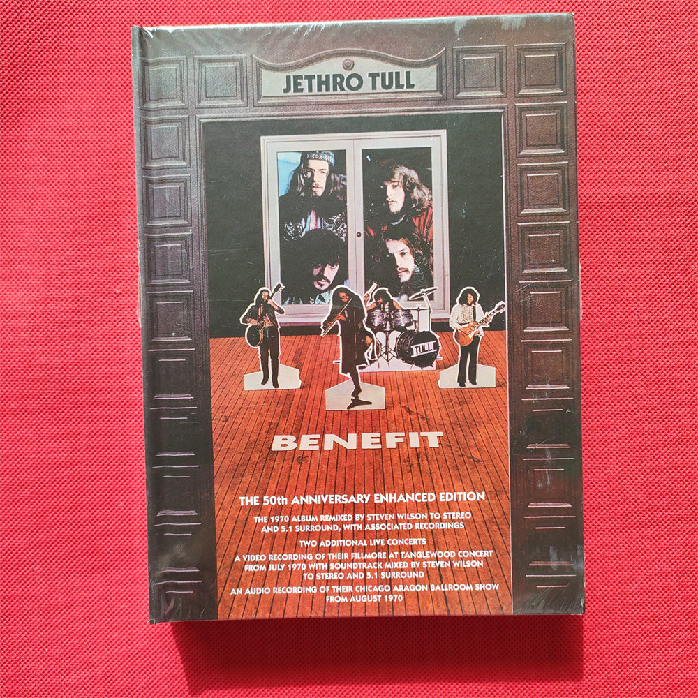 Германия-Совершенно новый нераспечатанный Jethro Tull Benefit 4CD+2DVD Изображение 1