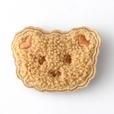 Милая детская заколка для волос, шпильки для волос, детский безвредный аксессуар для волос, с медвежатами, не повреждает волосы