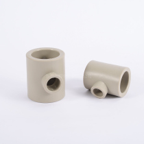 PPR Iso Diameter Tee 20 20 25 32 40 40 63 63 4 Points 1 Inch Hot Melt Water Pipe Diameter Changing Joint