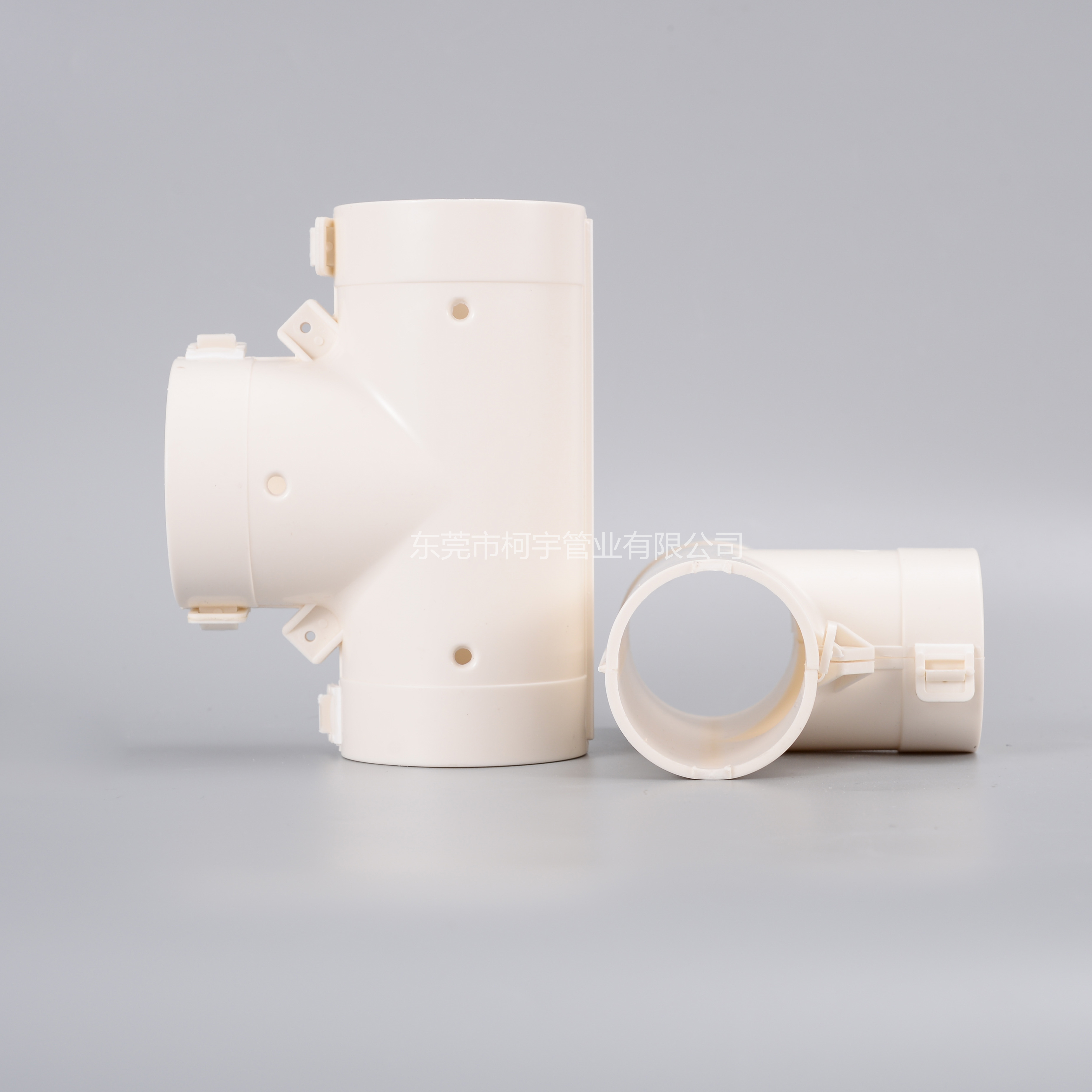 PPR thermal insulation outsourcing sheath accessories 50 63 75 90 110 160PVC equal diameter tee outsourcing connection piece