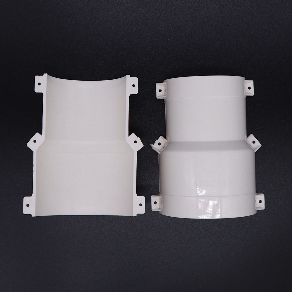 PPR insulation pipe outsourcing sheath accessories 50 63 75 90 110PVC variable diameter straight-through outsourcing connecting piece