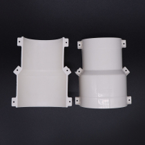 PPR Insulation Tube Outsourcing Jacket Accessories 50 50 63 75 90 90 110PVC Diameter Straight Out of Outsourced Connection Sheet