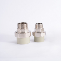 ppr extras live accessories 20 25 32 40 50 50 63 6 points 1 inch hot melt water pipe external tooth thread joint