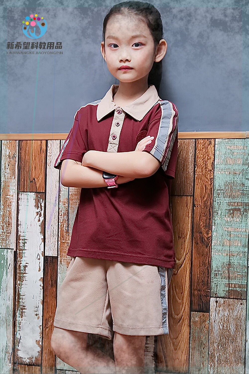 The Dongguan Daeling Mountain Township primary and middle school students unified school uniform sports Summer autumn and winter clothing Tai Ling Mountain Primary and secondary school uniforms