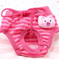 Физиологические брюки-долька роза красная полоса свиньи-C70-K