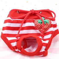 Физиологические штаны Dongkeng Red Stripe Strawberry-H40-H82