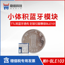 Industrial-grade Bluetooth module wireless bluetooth module low-power consumption in the main group 4 2 people WH-BLE103