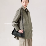 Songmont Маленькие клипсы, кожаная портативная сумка через плечо, воловья кожа