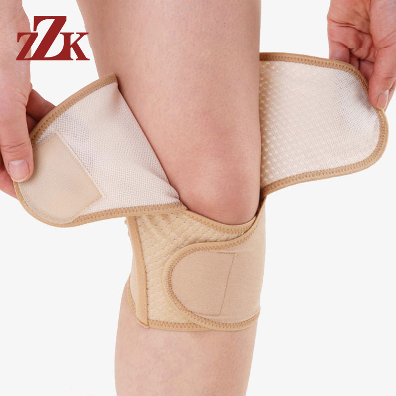 ZZK Japanese knee-guarded carbon ligament ligament plate fixed cycling sports running ultra-thin anti-slip knee