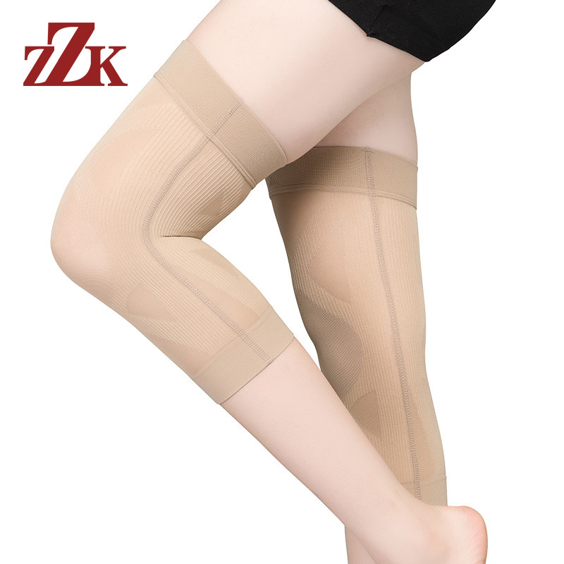 ZZK Japan imports ultra-thin stealth knee in summer old cold legs to keep knee heating joints for men and women air conditioning cold protection