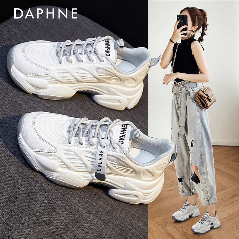 Daphne dad shoes women's shoes spring 2022 new all-match popular sports casual white shoes ins tide