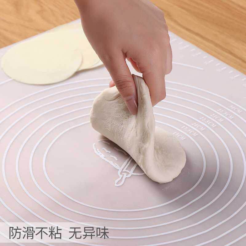 Food grade ROLLING MAT SILICONE PAD BAKING AND THICKENING LARGE NUMBER HOME KITCHEN KNEADING FACE AND MAT PANEL CASE PLATE NOT STICKY