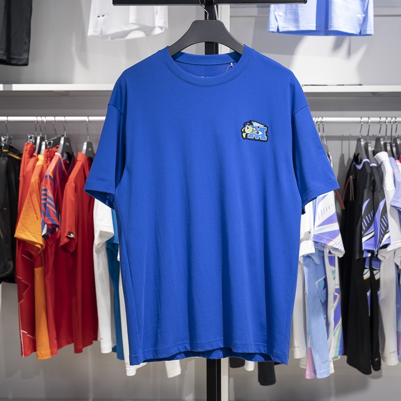 Li Ning T-Shirt 2024 Autumn X Disney Monsters University Unisex Loose-Fitting Short-Sleeved Cultural Shirt Ahsu497 Li Ning T-Shirt 2024 Autumn X Disney Monsters University Unisex Loose-Fitting Short-Sleeved Cultural Shirt Ahsu497