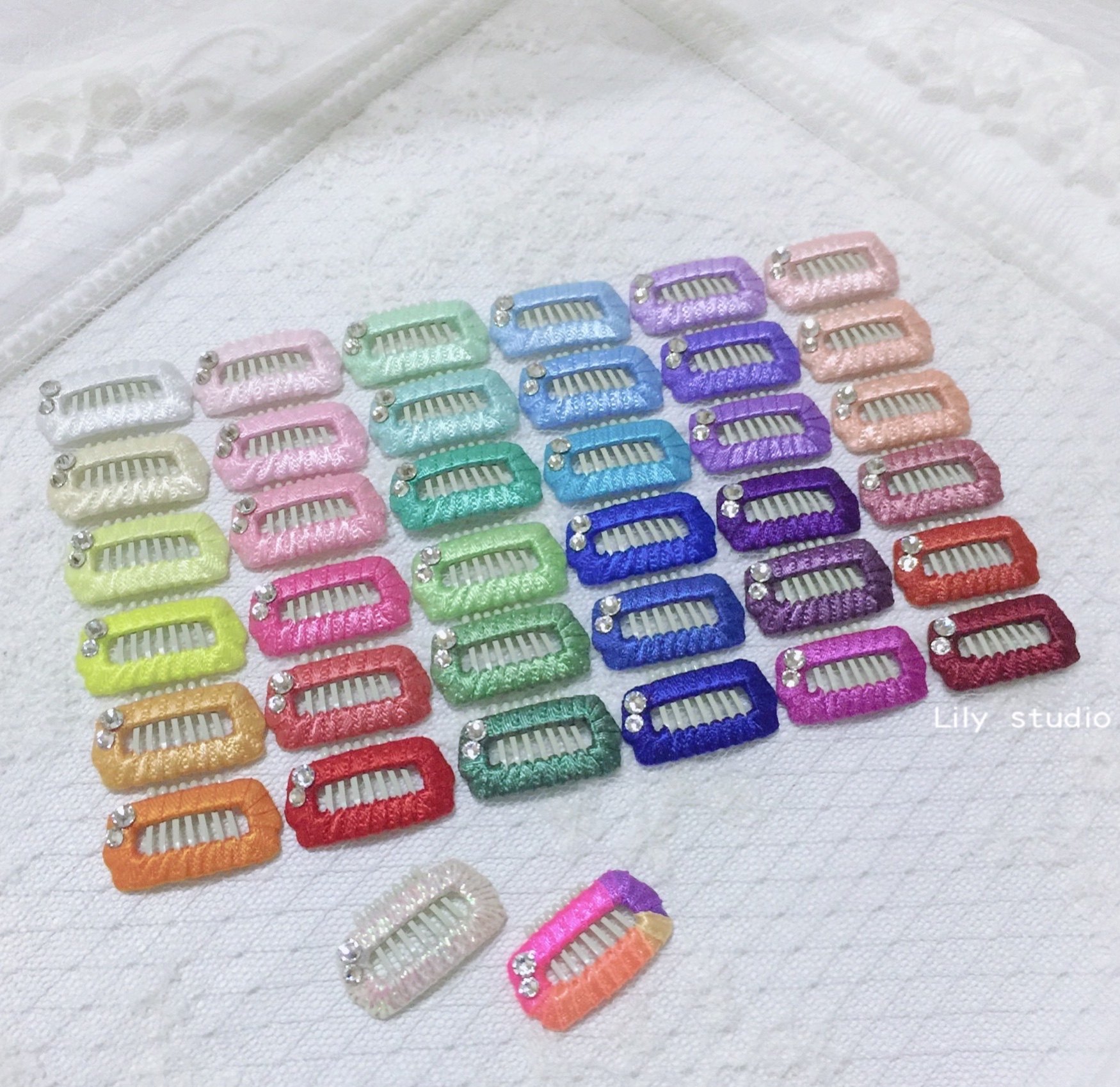 Handmade Custom Imported Pet Hair Clip Chopped Wool Comb Schwaloo Diamond Bb Clips West Schmalzisjokha-Taobao