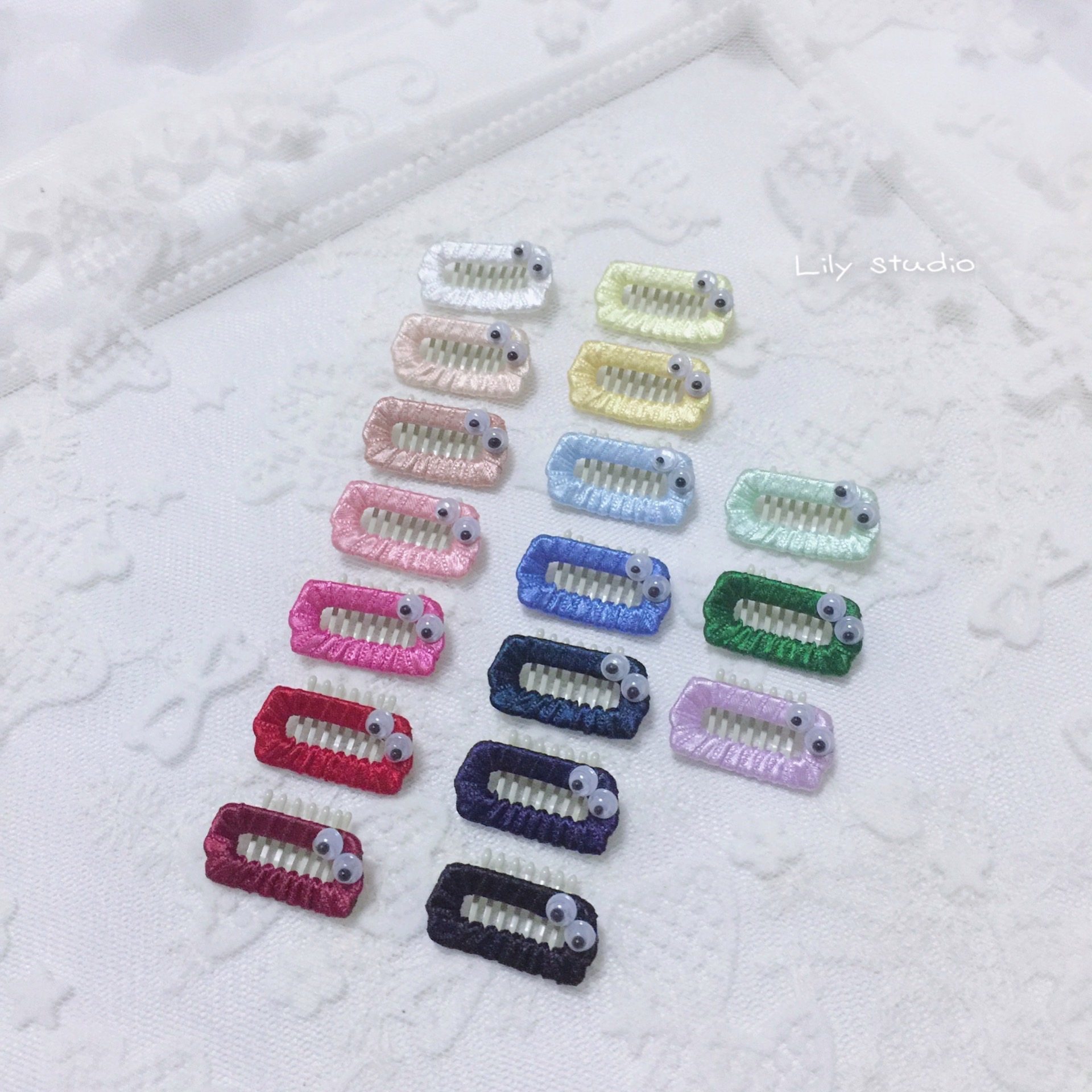 Lilystudio manually customizes Japanese imported pet hair comb with small eyes bb fragmented hair clamps Malzis