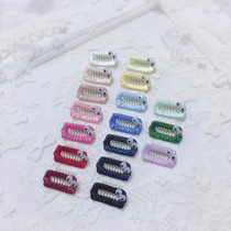 Lilystudio manually customizes Japanese imported pet hair comb with small eyes bb fragmented hair clamps Malzis