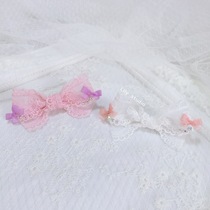 Lily studio handmade pet headdress Teddy York Shamalzis Korea imported lace hairpin