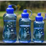 Вместительная и большая космическая пластиковая спортивная бутылка, чайная чашка, защита при падении, в корейском стиле