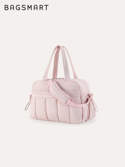 bagsmart云朵旅行包女大容量托特包短途手提包行李袋运动健身包