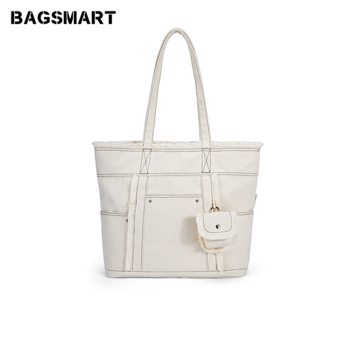 bagsmart Вместительная и большая сумка через плечо, сумка на одно плечо