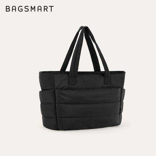 bagsmart Вместительная и большая сумка через плечо, сумка на одно плечо, портативная барсетка