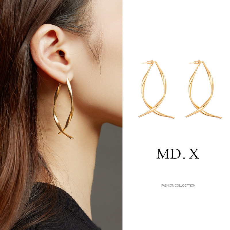 Niche Design, High-End Earrings, Exaggerated Temperament Earrings
