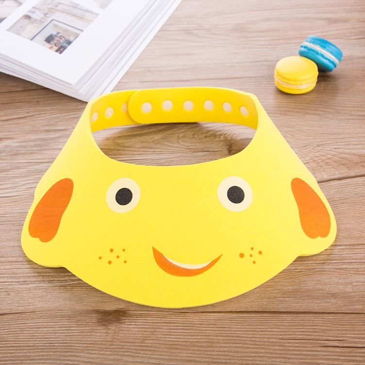 Daily Baby Bath Cap Bath Cap 6 Buckles Adjustable Child Shampoo Cap Waterproof Adult Baby Shampoo Cap