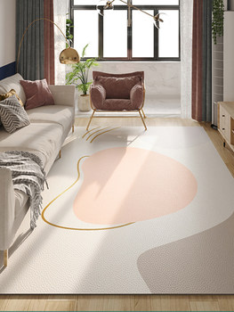 Genuine leather carpet scrubbing bedroom living room full floor mat pvc waterproof anti-slip coffee table floor mat entrance door not washable