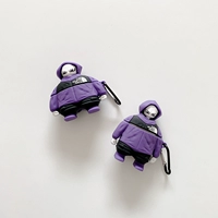 Прилид Бренд День личности Человек -КАРТИКА AIRPODSPRO Protective Cover Airpods2 защитный корпус Apple Wireless Bluetooth Cover Cover Airpod Box Pro Silicone Aripords Universal второго поколения 3 милый