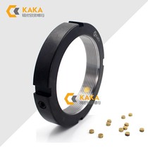 KAKA radial Precision Lock bearing nut cap screw spindle anti-loose stop round nut M20 25 30