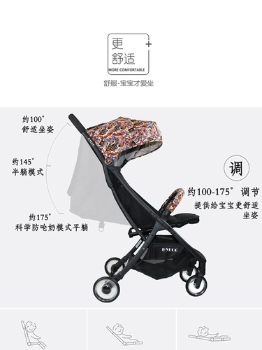 Складная портативная простая съёмная коляска для близнецов с сидением с зонтиком, Германия, можно сидеть и лежать