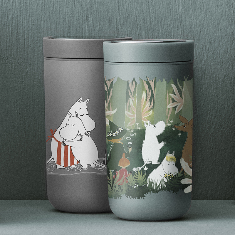 Stellton Moomin Münmin Cup Double Stainless Steel Coffee Insulated Cups for men and women portable minimalist cups