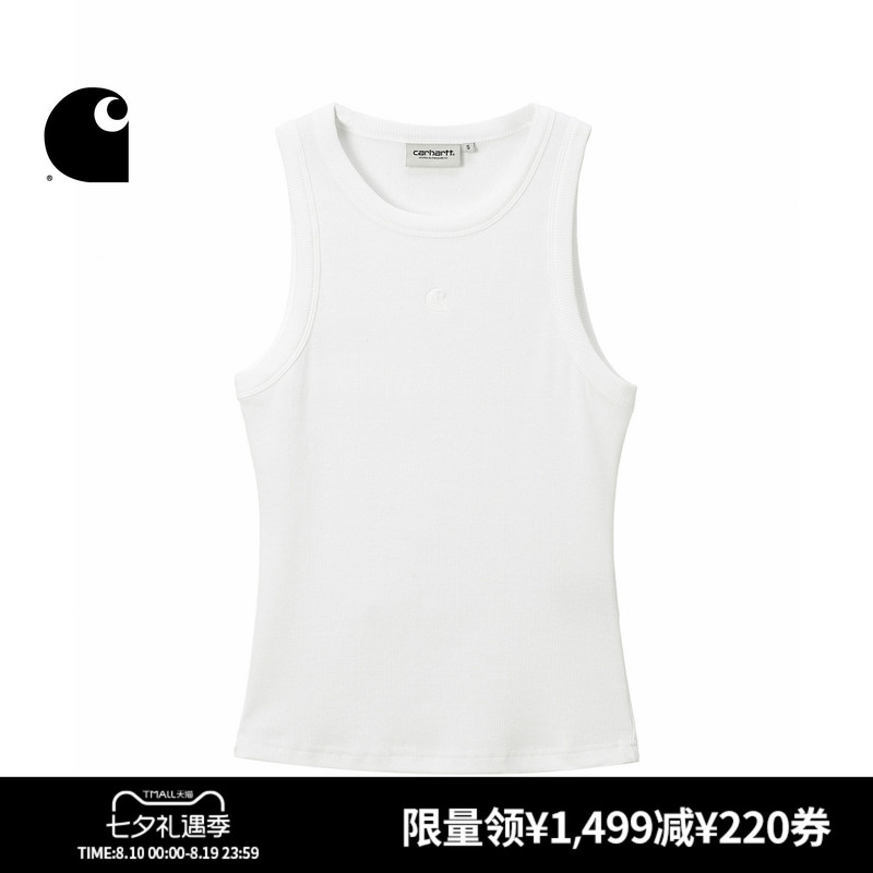 Carhartt Wip Vest Women's Summer New Product Classic C Logo Embroidered Carhartt