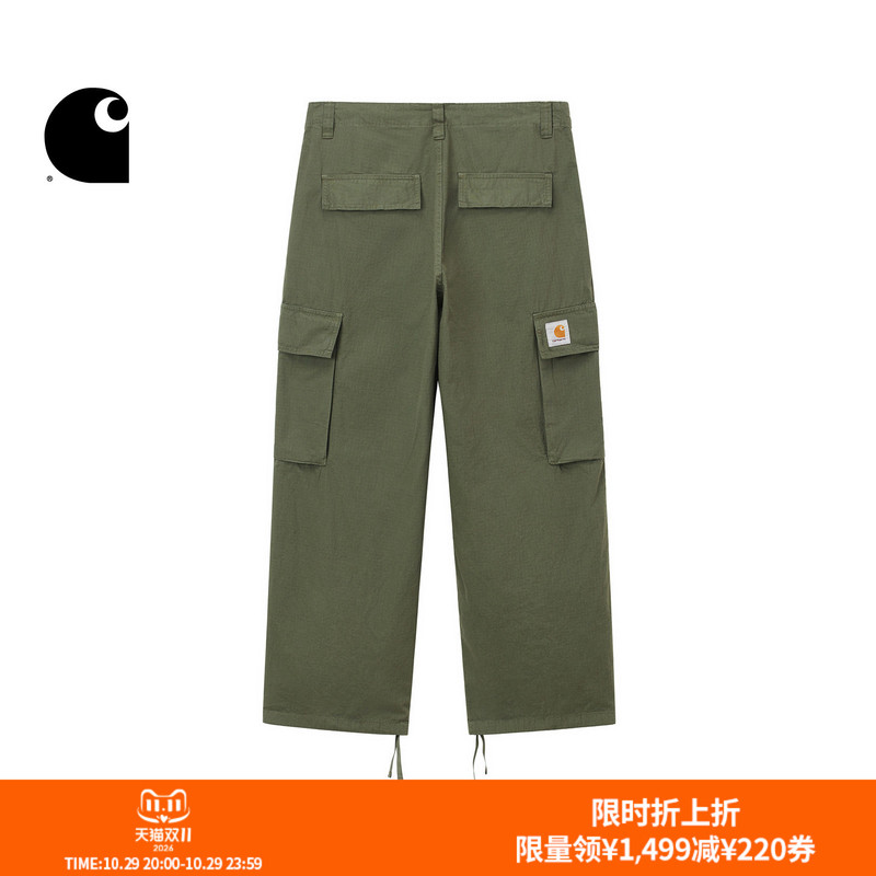 Carhartt Wip Work Pants Men's Autumn New Classic Square Logo Multi-Pocket Straight-Leg Carhartt Carhartt Wip Work Pants Men's Autumn New Classic Square Logo Multi-Pocket Straight-Leg Carhartt